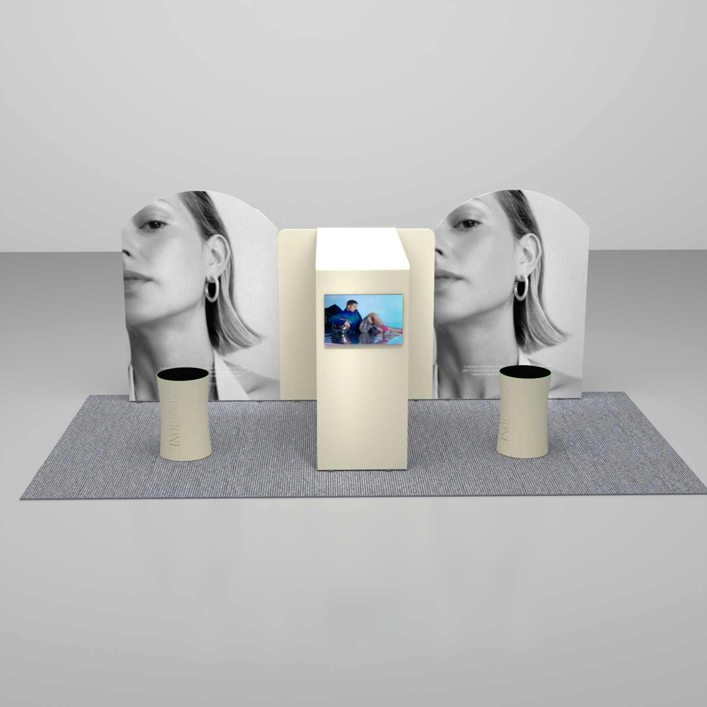 10ftx20ft Trade Show Booth Max Kit 6