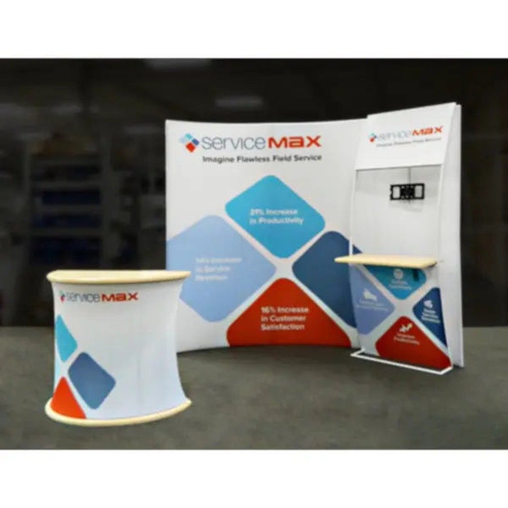 Formulate Master HC6 10ft Curved Fabric Backwall - Image 2