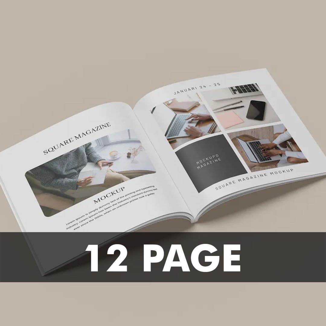 12 Page Booklets 5x5 - Order Now - Fast Delivery