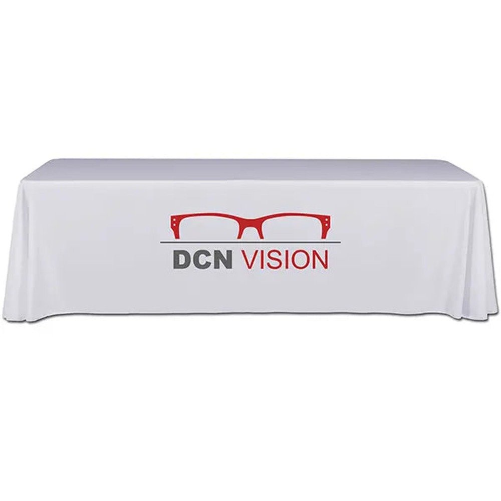 Premium 3-Sided Table Cover with Express Scan Printed Graphics - Image 2