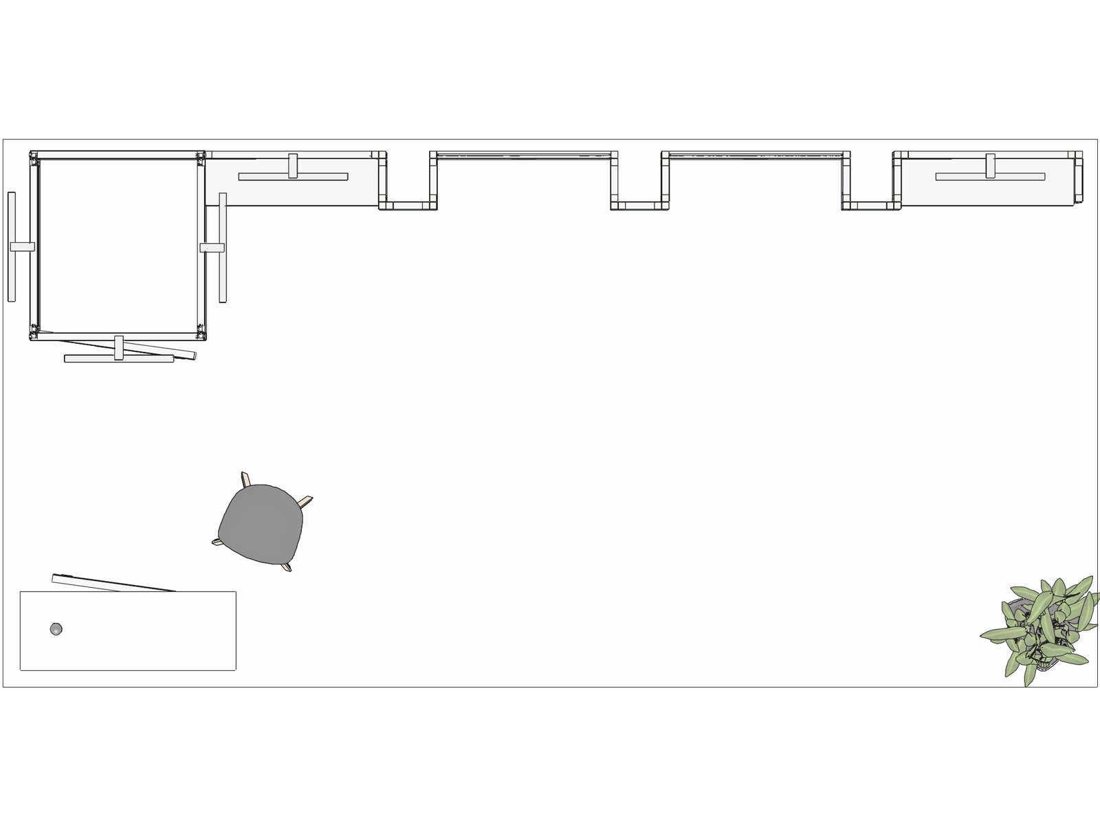 Backlight I-classic 20x10 Affordable Rental Booth - Image 3