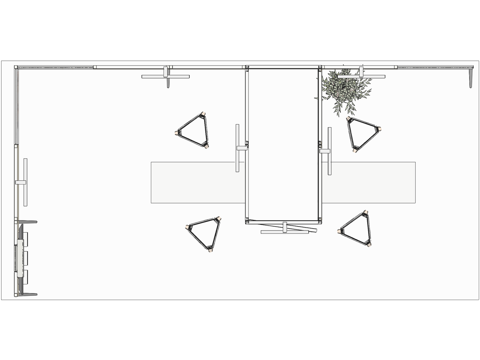Backlight L-classic 20x10 Affordable Rental Booth - Image 3