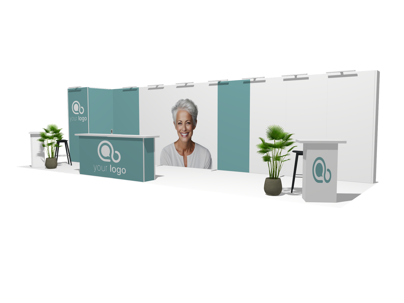 Classic I-res-2count 30x10 Best Rental Booth - Image 2