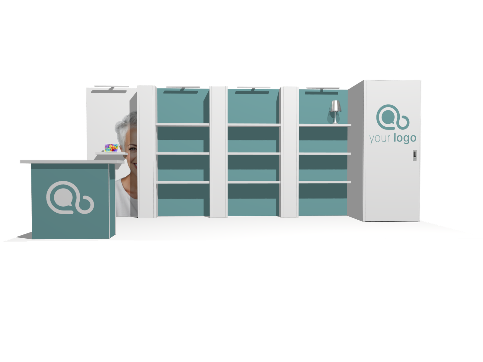 Classic I-res-acc-div 20x10 Best Rental Booth