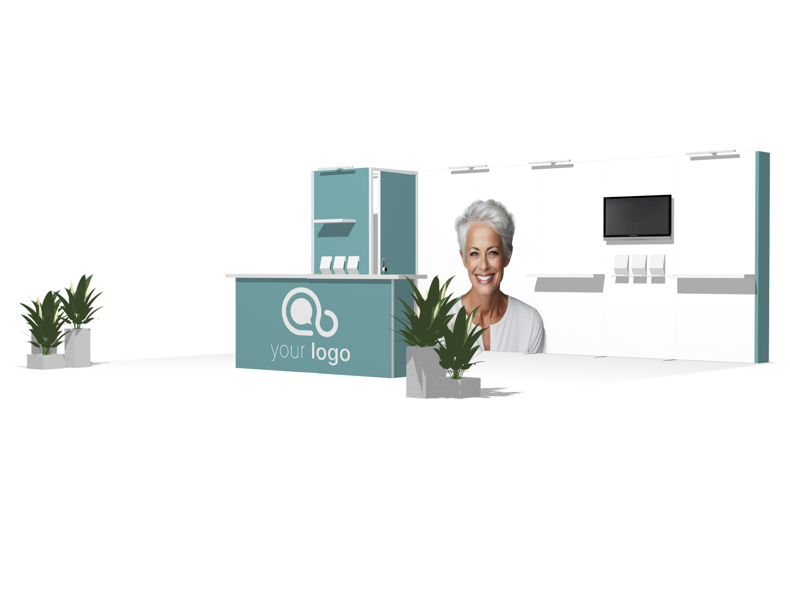 Classic I-res-tv-acc 20x20 Cost-Effective Booth - Image 2