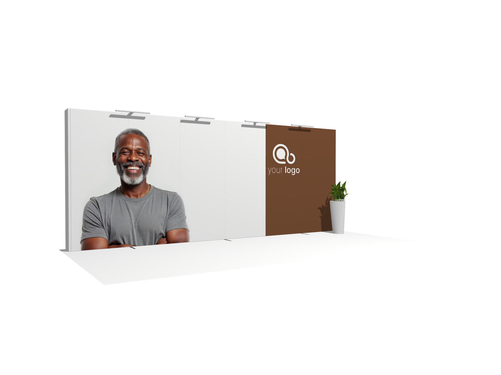 Classic I-wo 20x10 Cost-Effective Booth - Image 2