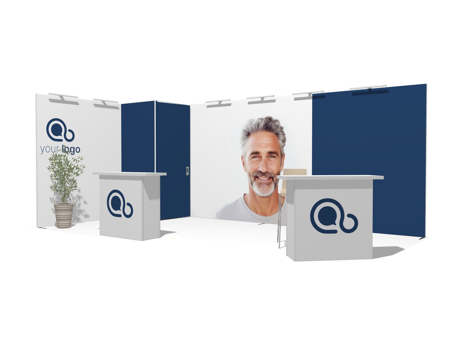 Classic L-res-left-2count 20x10 Best-Value Exhibit Rental - Image 2