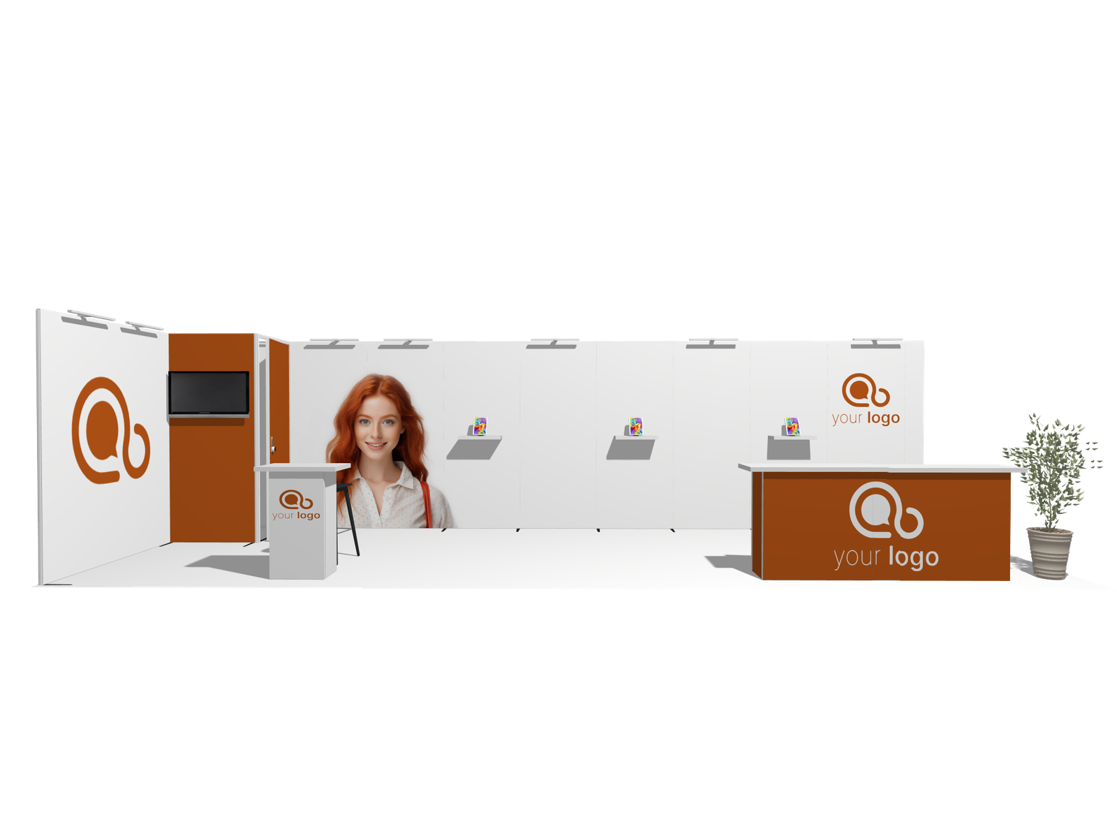 Classic L-res-tv-acc 30x10 Fast-Turnaround Exhibit