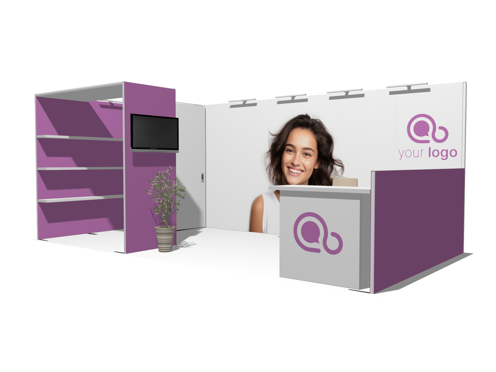 Classic U-res-acc-div 20x10 High-Impact Display - Image 2