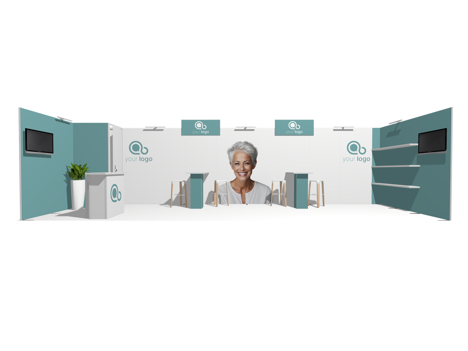 Classic U-res-acc-div 30x10 High-Impact Display