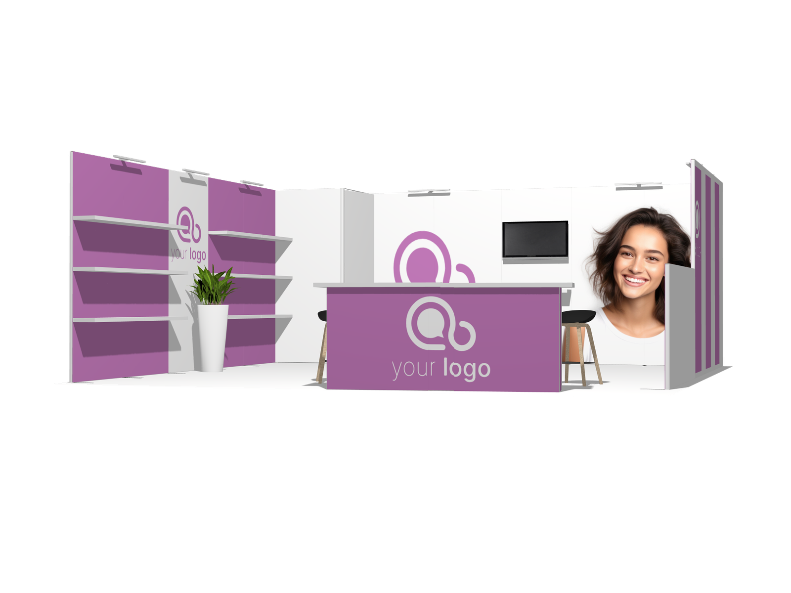 Classic U-res-tv-acc 20x20 Custom-Grade Exhibit - Image 2