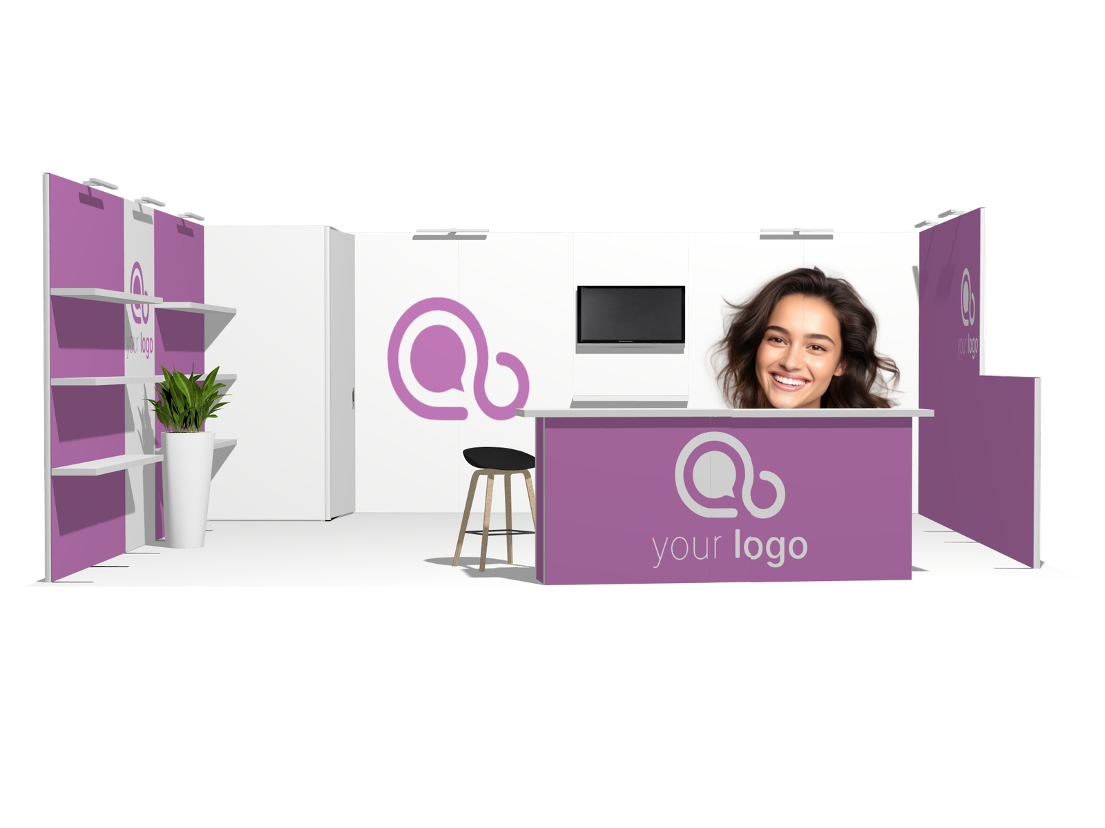 Classic U-res-tv-acc 20x20 Custom-Grade Exhibit