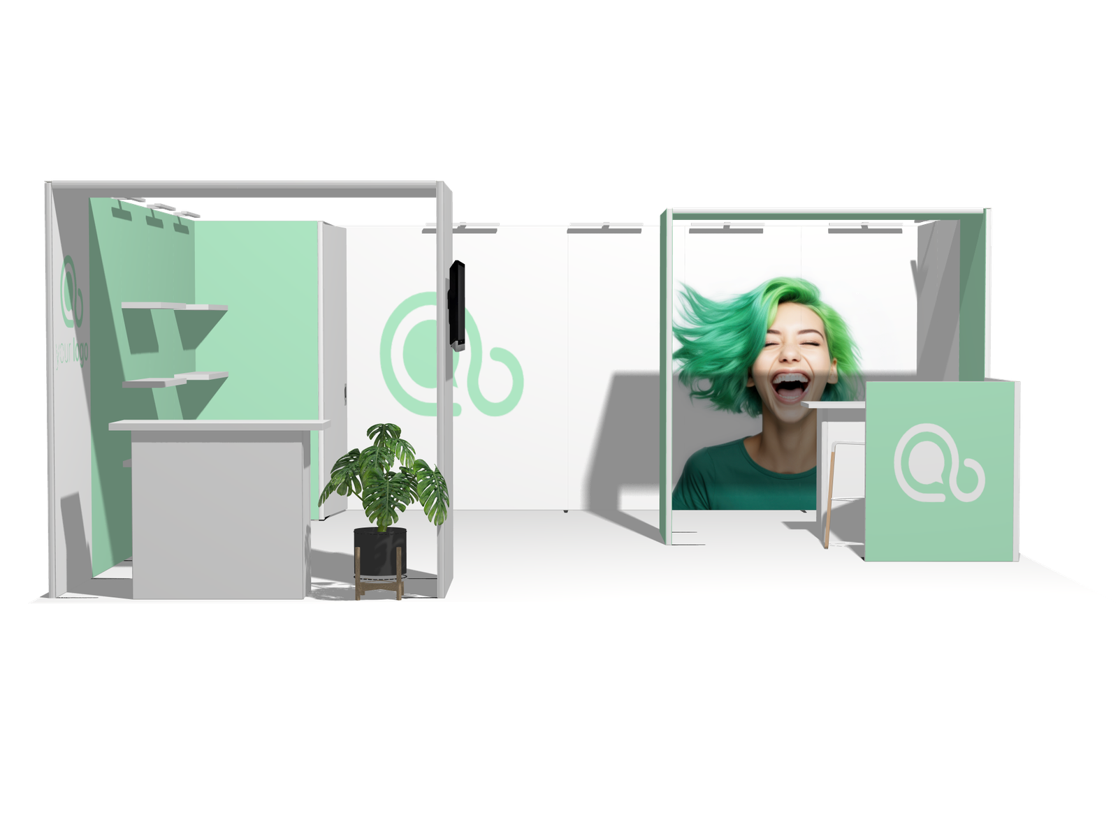 Classic U-res-acc-div 20x20 High-Impact Display