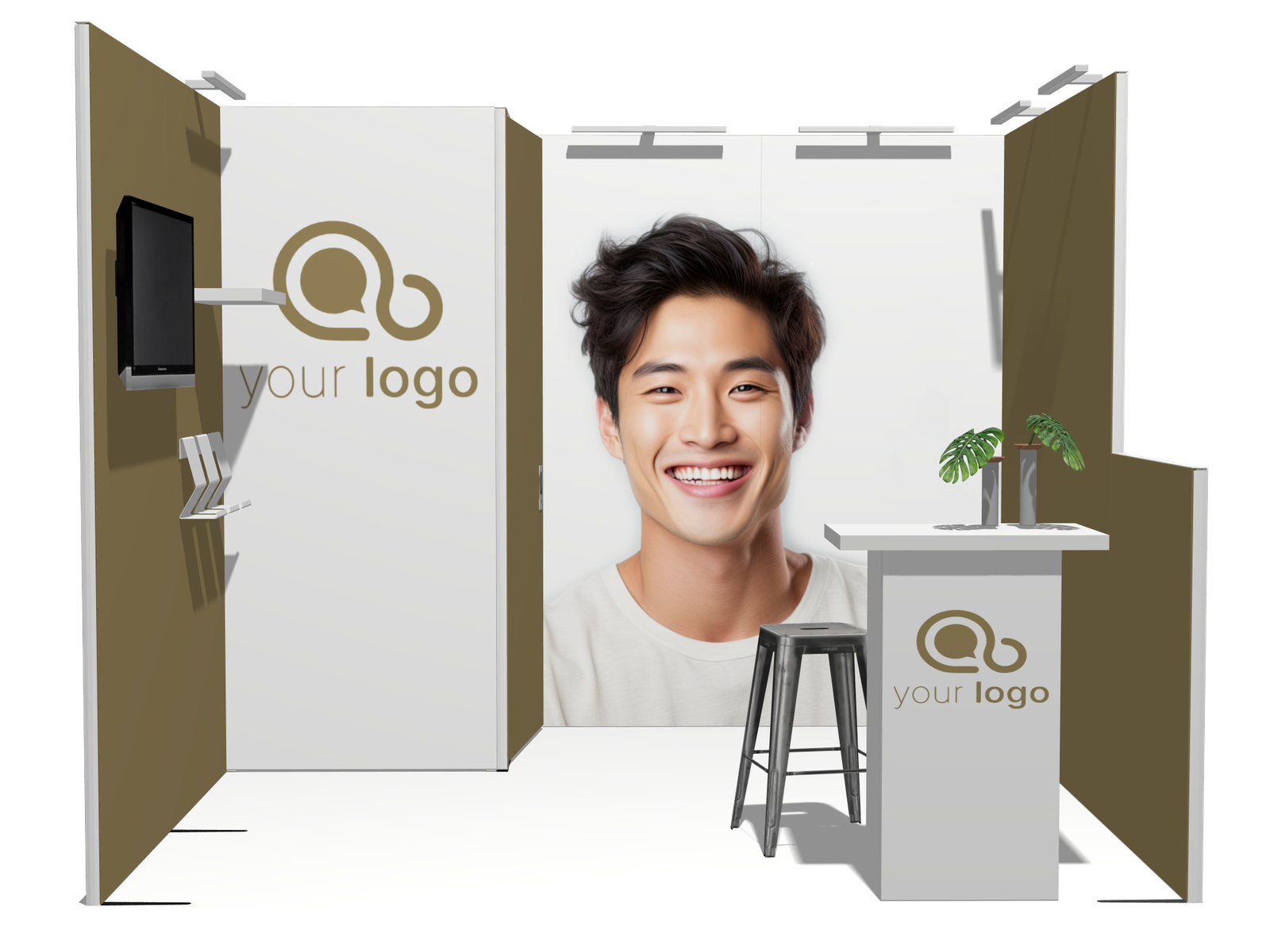 Classic U-res-tv-acc 10x10 High-Impact Display