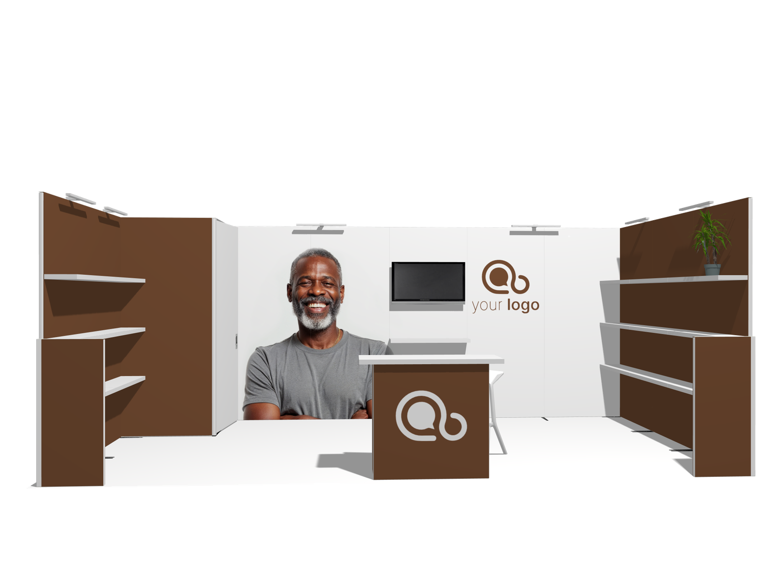 Classic U-res-tv-acc 20x10 High-Impact Display