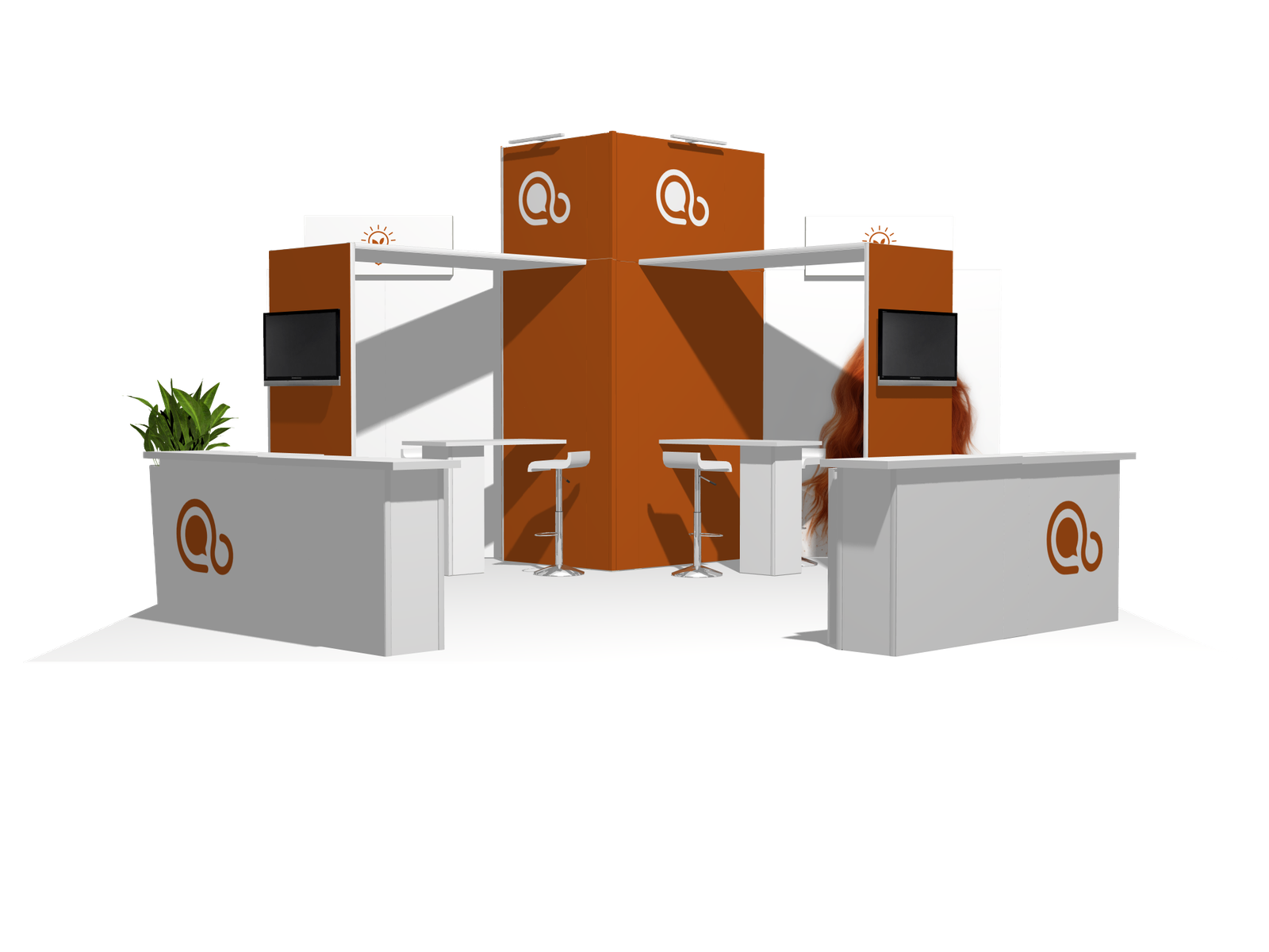 Hanging Sign I-classic 20x20 Affordable Rental Booth