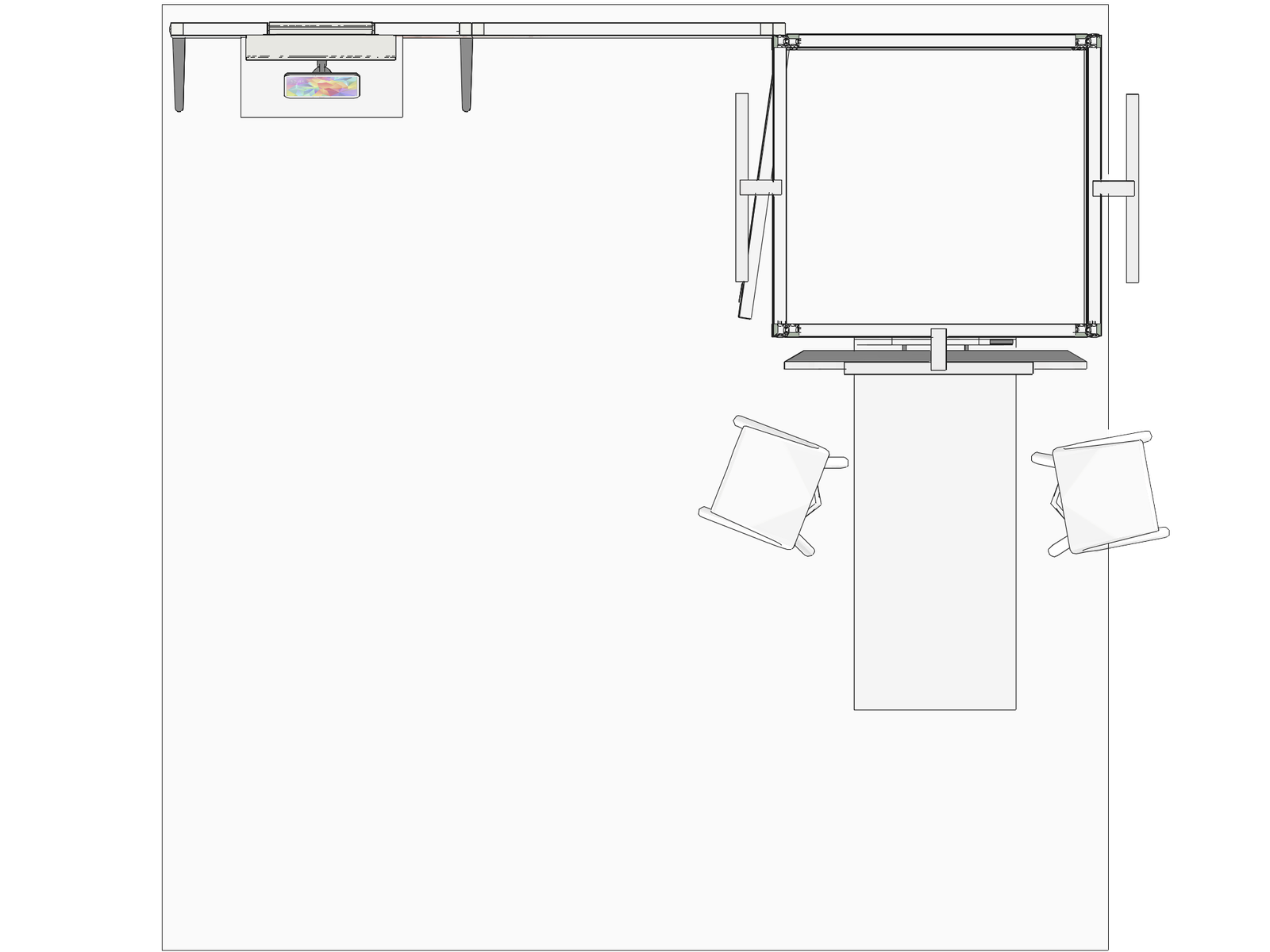 Hanging Sign I-classic 10x10 Affordable Rental Booth - Image 3