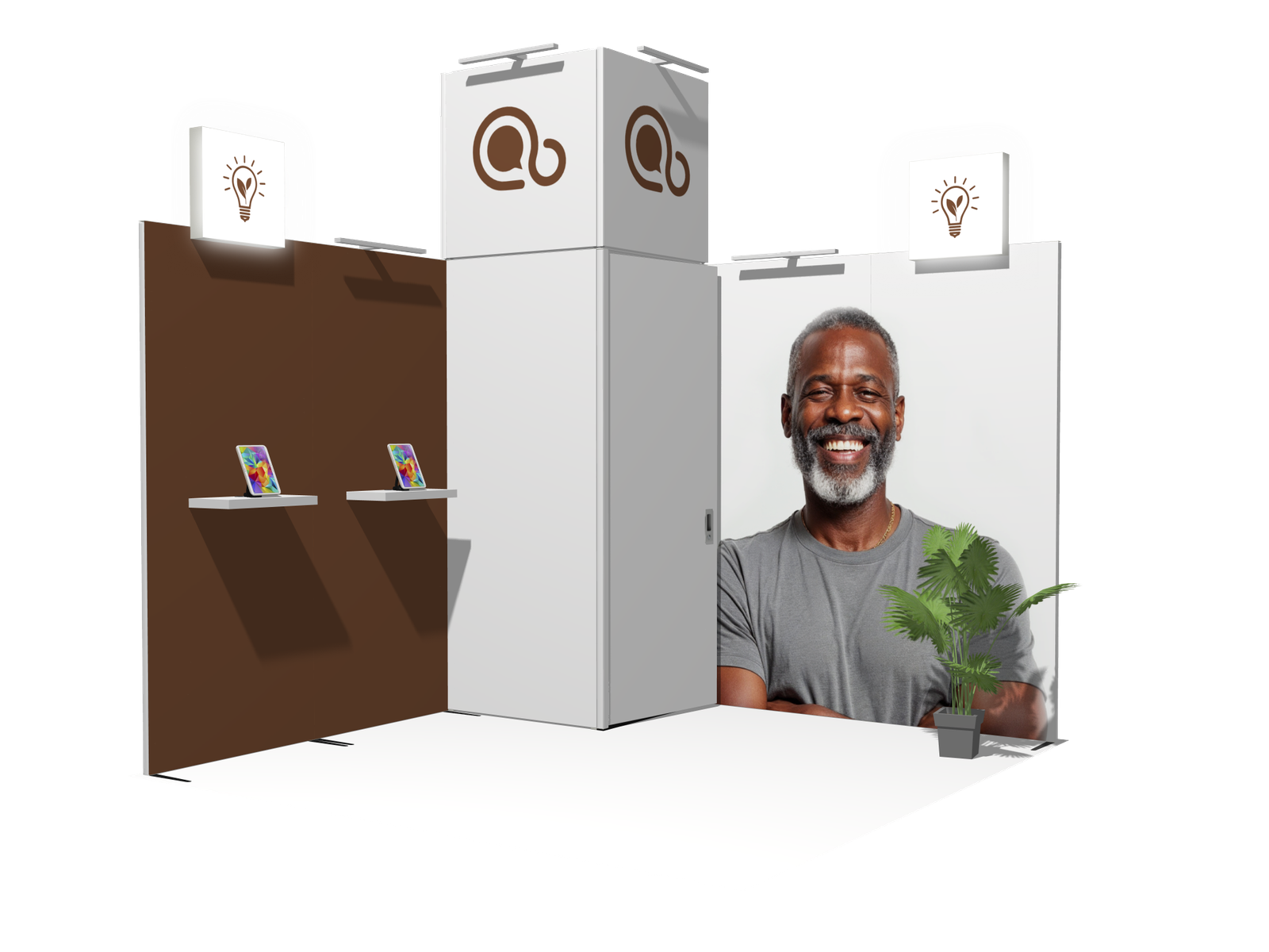 Hanging Sign L-classic 10x10 Affordable Rental Booth - Image 2