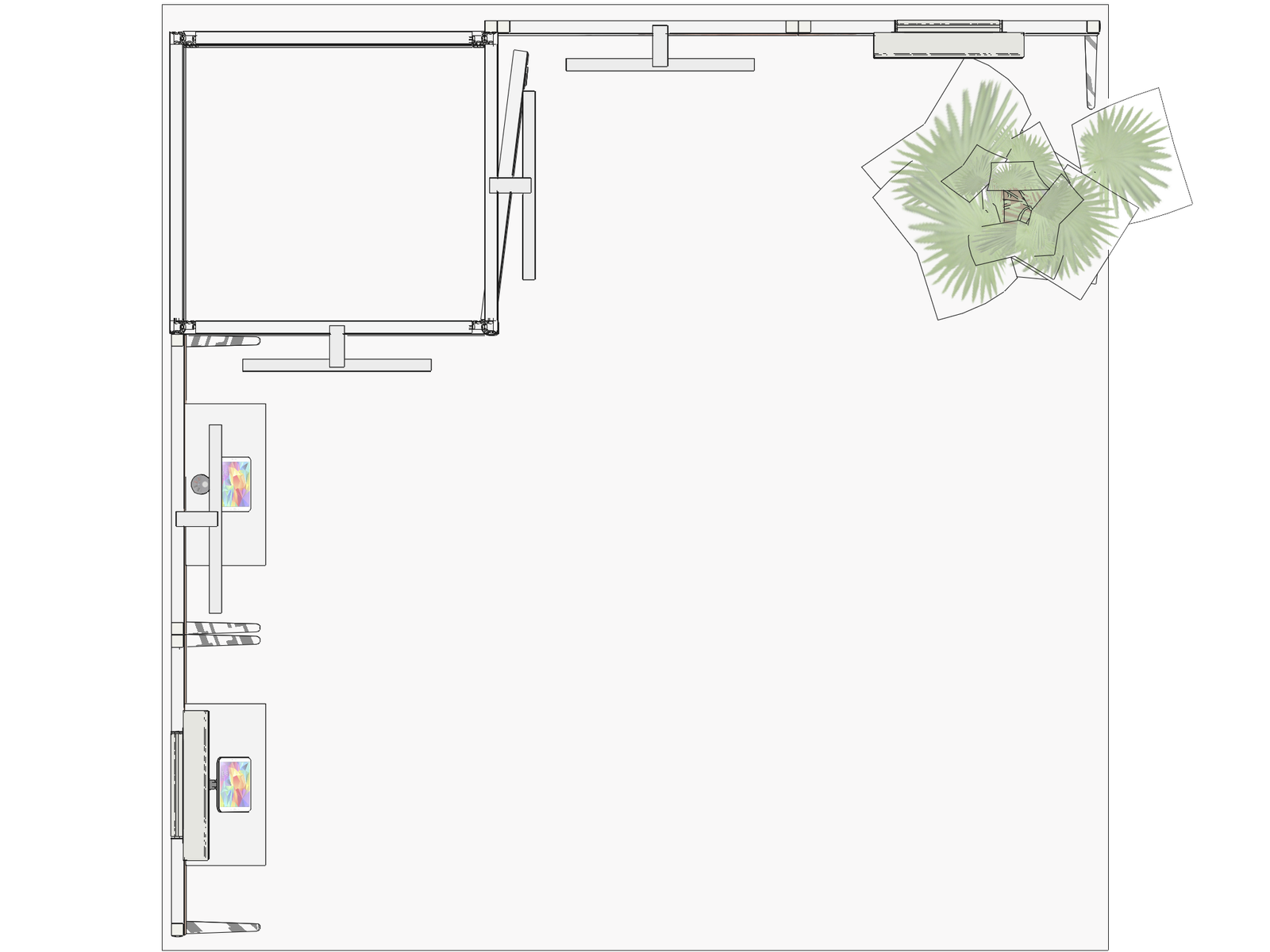 Hanging Sign L-classic 10x10 Affordable Rental Booth - Image 3