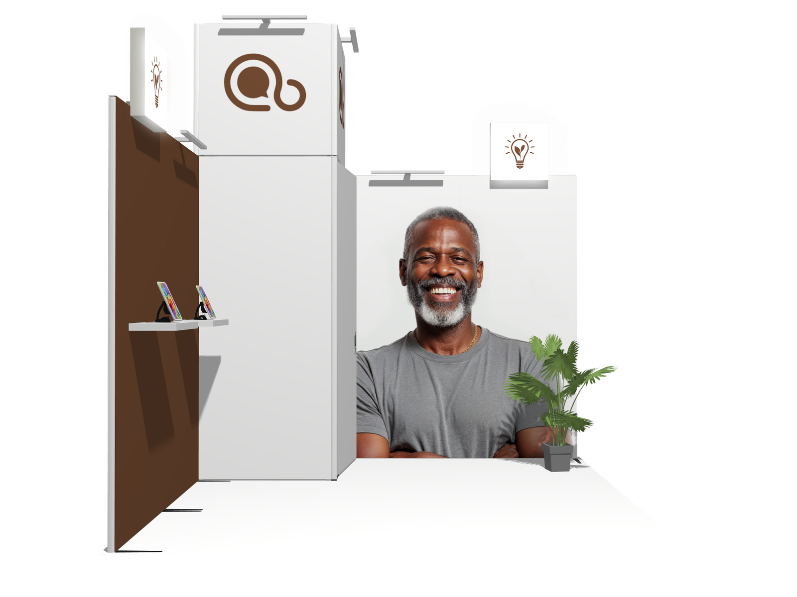 Hanging Sign L-classic 10x10 Affordable Rental Booth