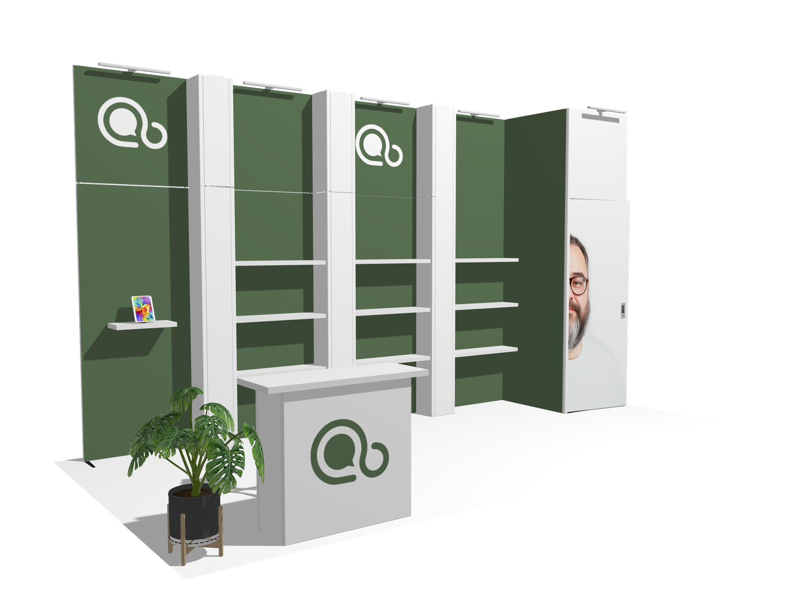 Header I-classic 20x10 Affordable Rental Booth - Image 2