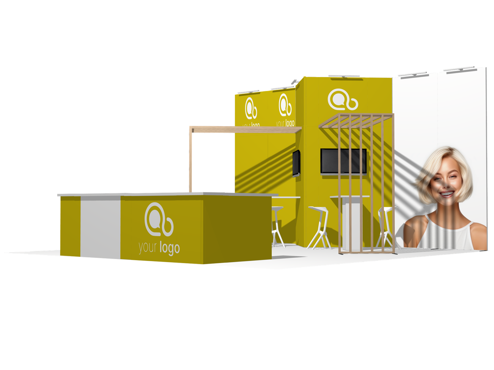 Header I-classic 20x20 Affordable Rental Booth - Image 2