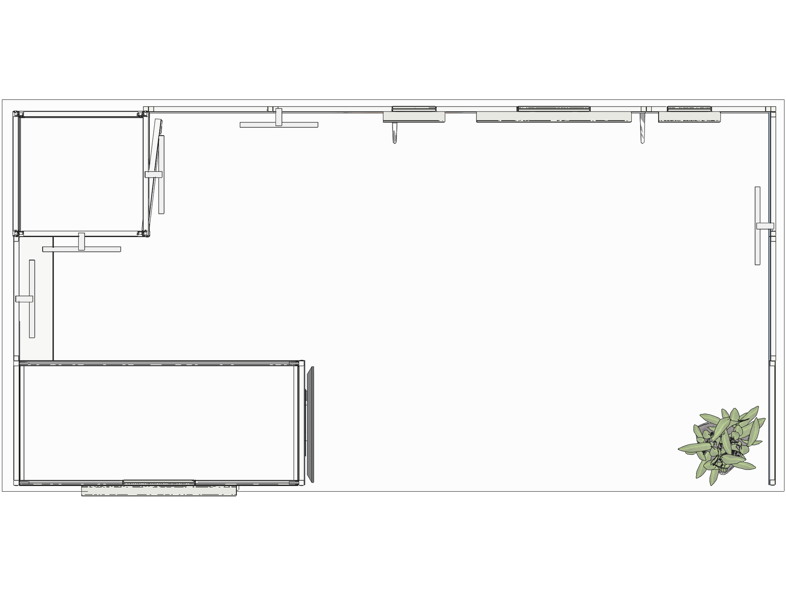 Hanging Sign U-classic 20x10 Affordable Rental Booth - Image 3