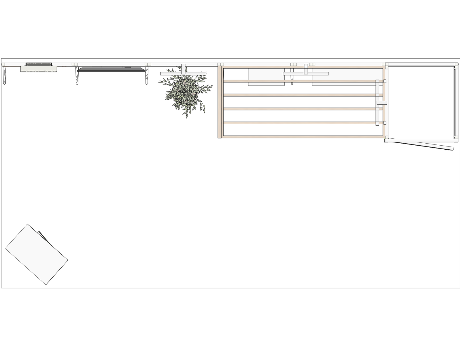 Hybrid Booth I-res-acc-div 20x10 Pro-Level Booth Design - Image 3