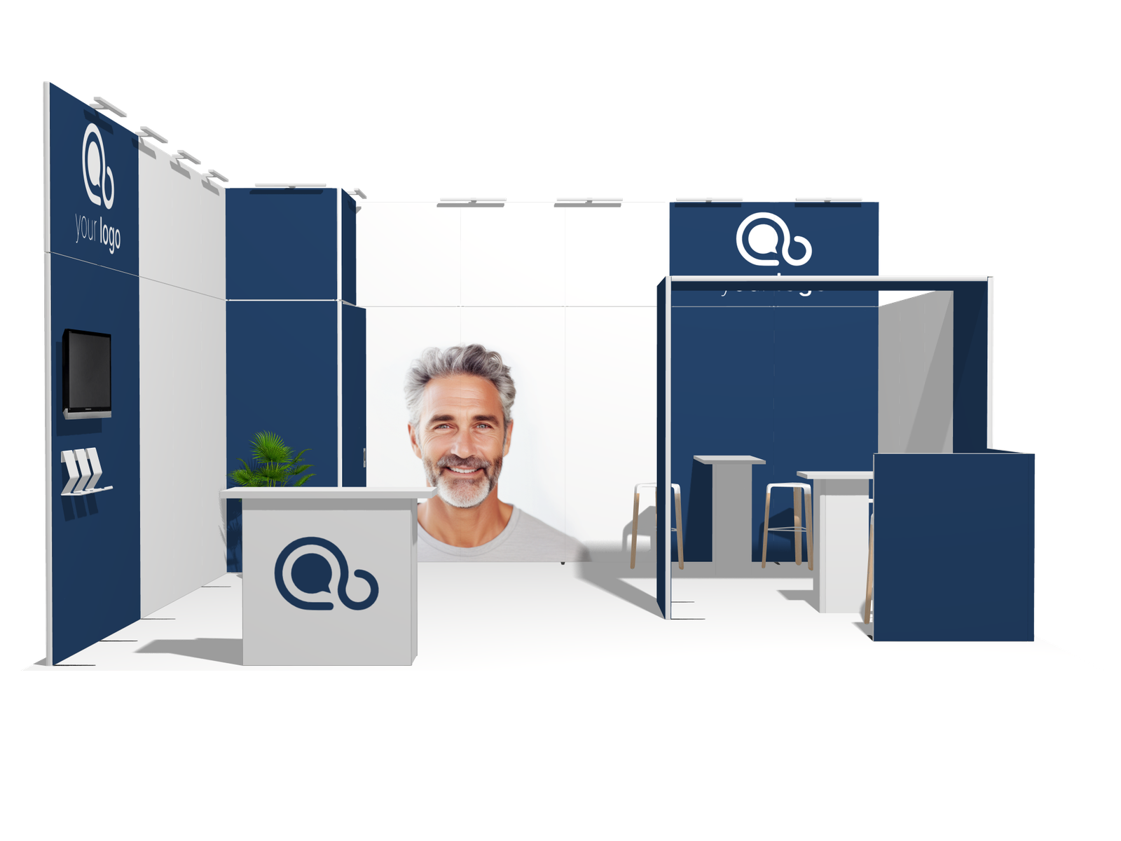 Header U-classic 20x20 Affordable Rental Booth