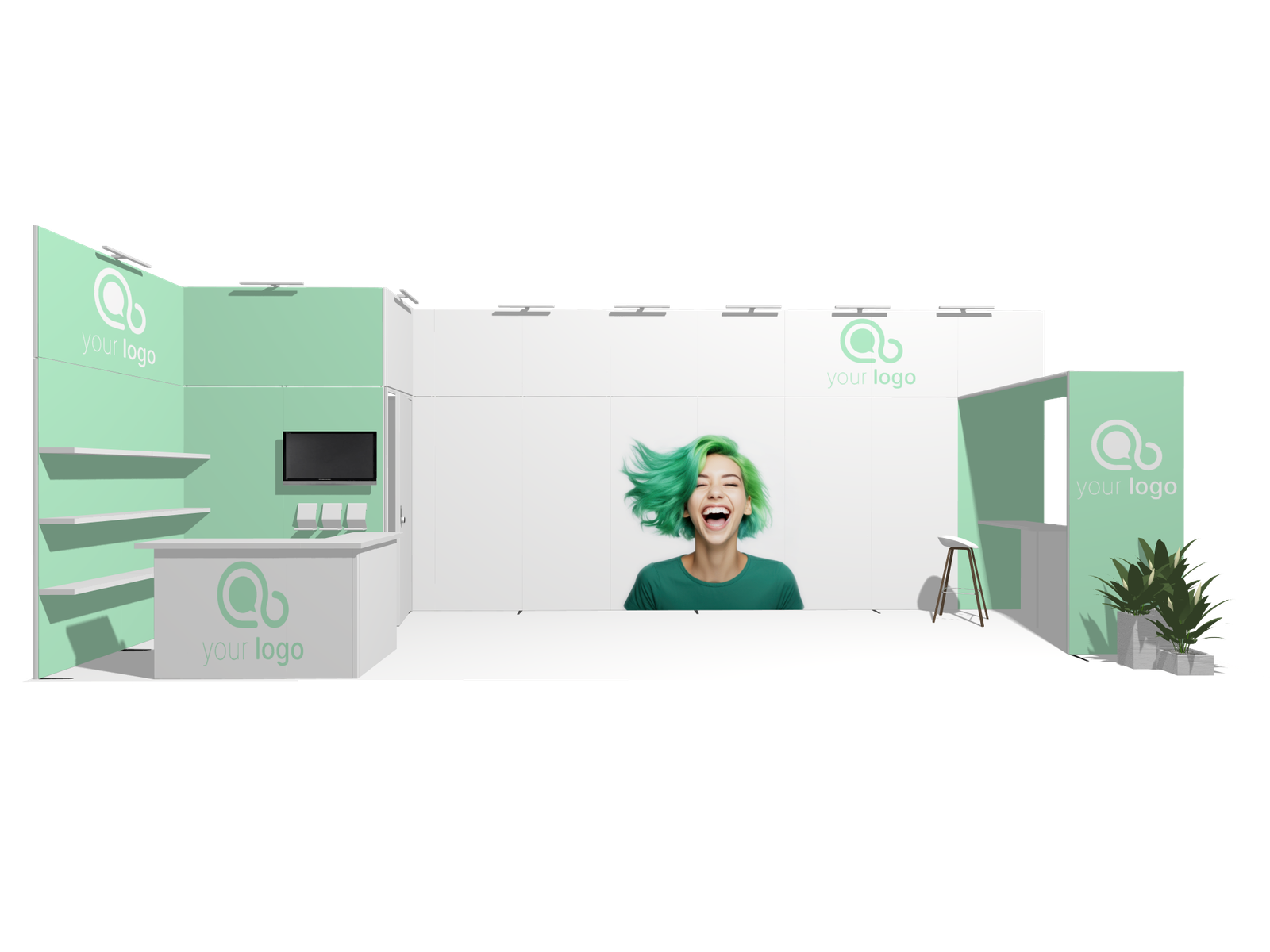 Header L-classic 30x10 Affordable Rental Booth