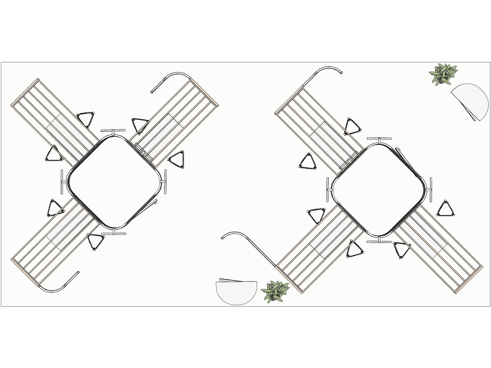 Hybrid Booth Island 30x20 Pro-Level Booth Design - Image 3