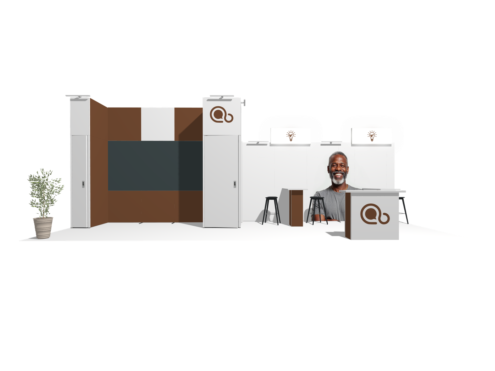 Immersive Environment PanoLED I-classic 30x10 Commercial-Grade Display