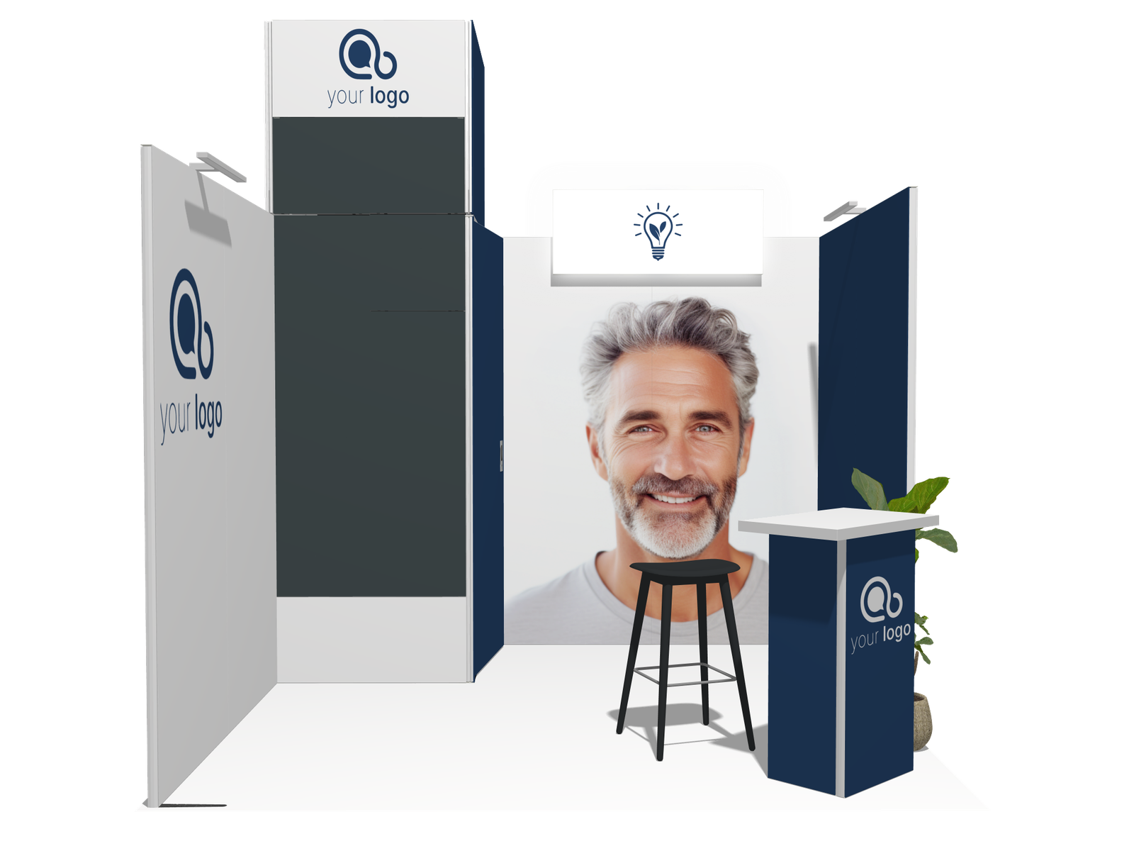 Immersive Environment PanoLED U-classic 10x10 Commercial-Grade Display