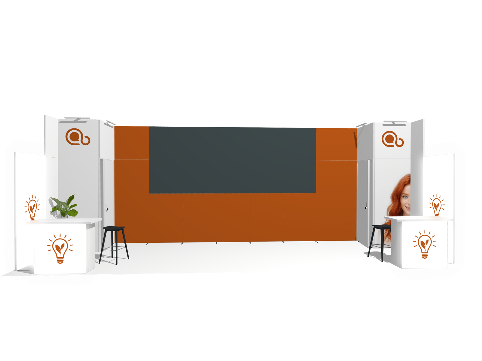 Immersive Environment PanoLED U-classic 30x10 Affordable Rental Booth