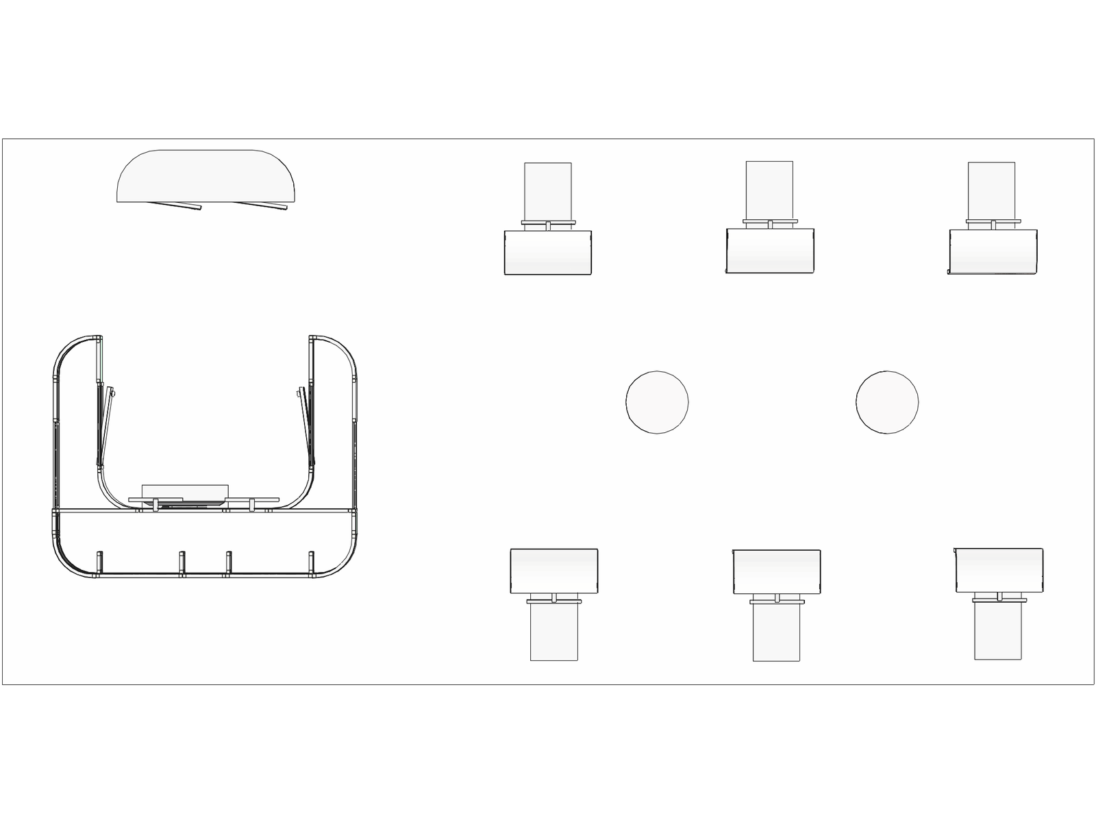 Pods Island 40x20 Affordable Rental Booth - Image 3