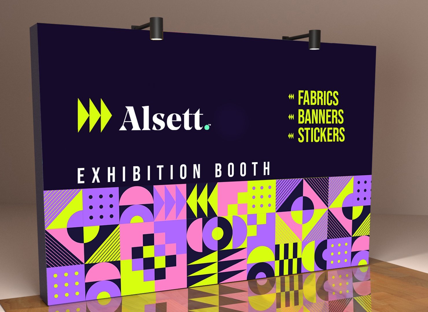 Foldable 8ft Velcro Fabric - Image 2