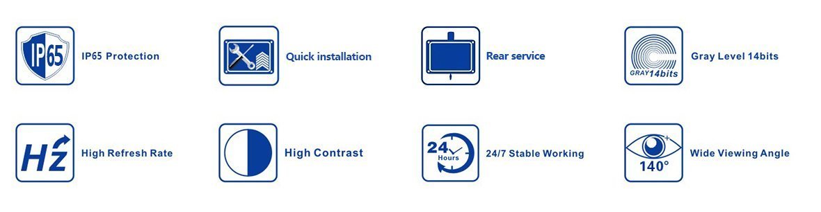 Ea960R1 Standard Rear Service Led Display