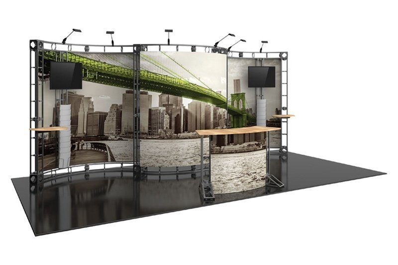 Apex Orbital Express 10 x 20 Truss Display 1