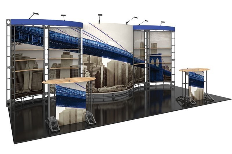 Aries Orbital Express 10ft x 20ft Truss Display