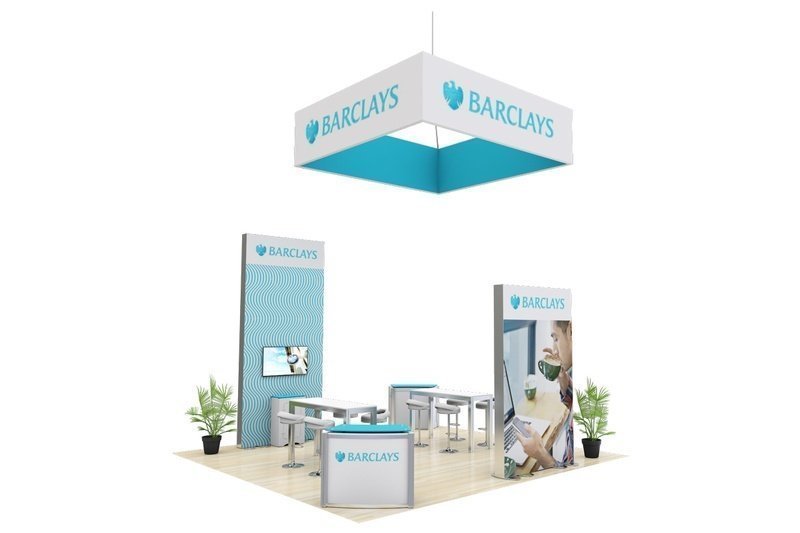 Barclays Custom Modular Display