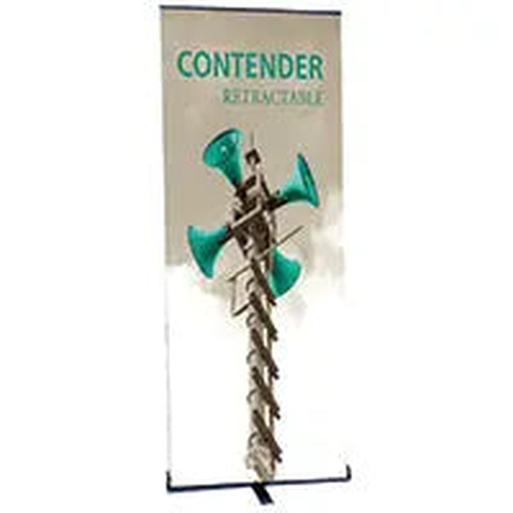 Contender 36in Wide Mega Retractable Banner Stand - Image 5