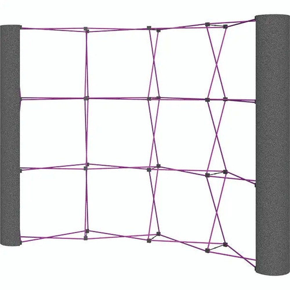 10ft Coyote Pop Up Display Front Mural Kit, Fabric End Caps - Image 4