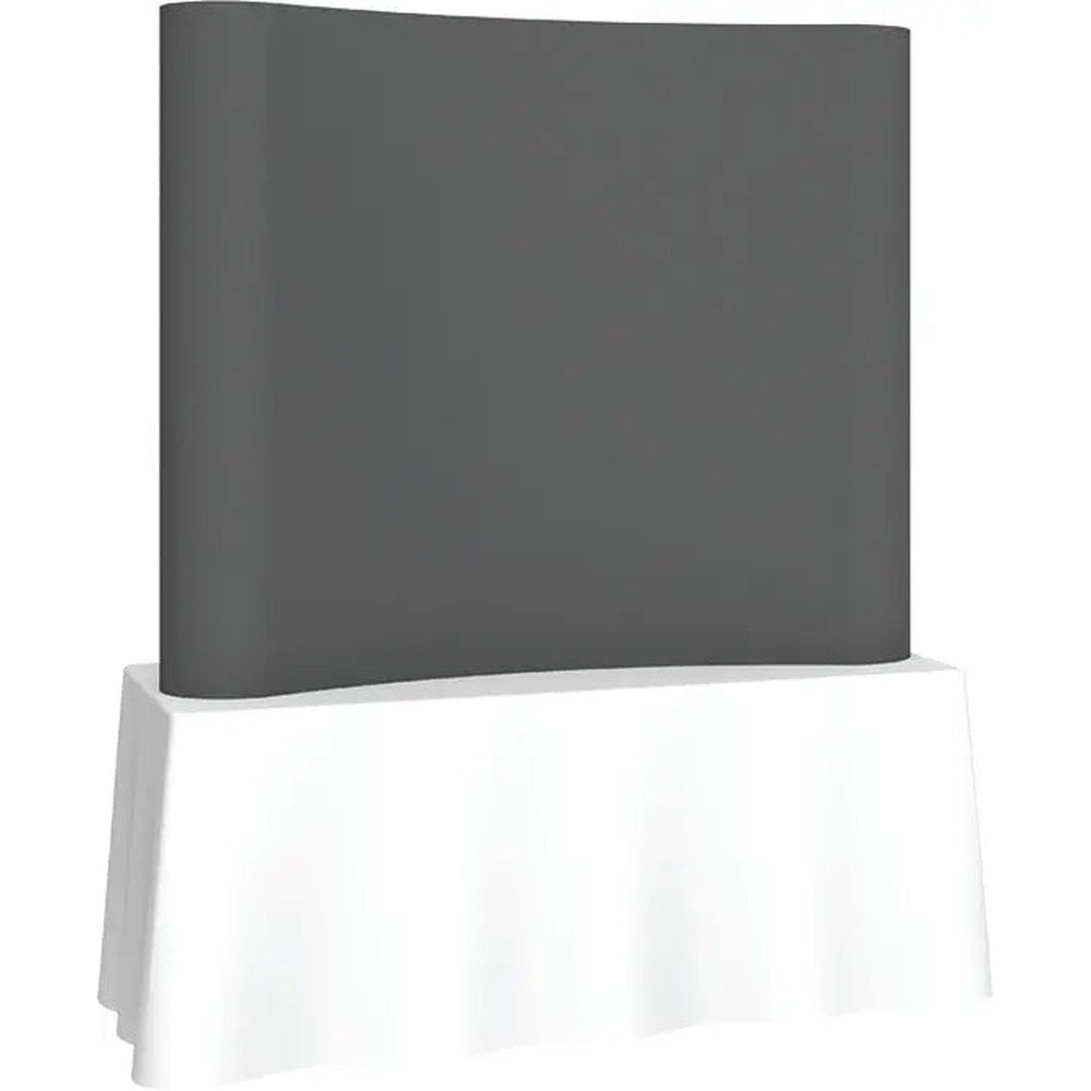 6ft Coyote Velcro Fabric Tabletop Pop Up Display - Image 2