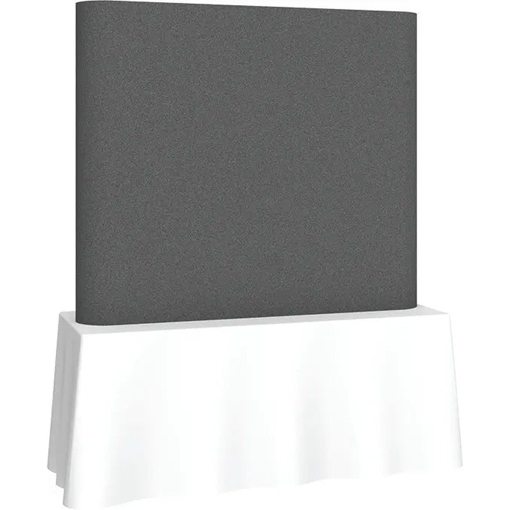 6ft Coyote Velcro Fabric Tabletop Pop Up Display