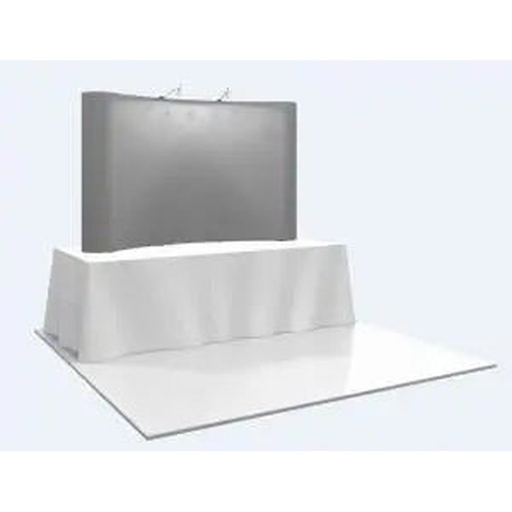 8ft Coyote Velcro Fabric Tabletop Display - Image 3