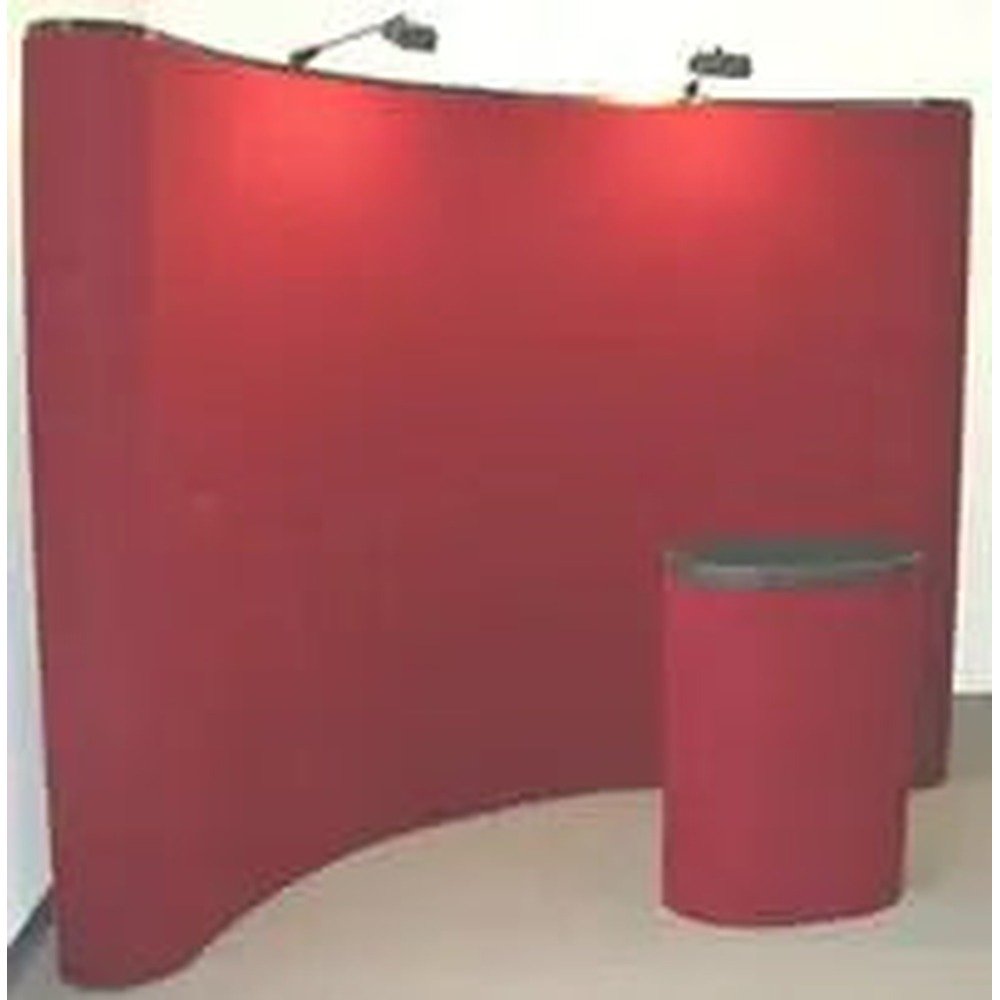 Orbus Coyote Pop-Up Fabric Display Kit 10ft and 8ft Wide x 8 High - Image 3
