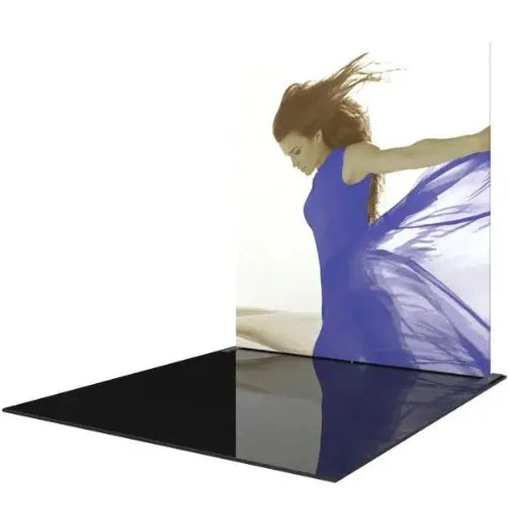 Formulate Master 10ft w x 10ft high Straight Fabric Backwall