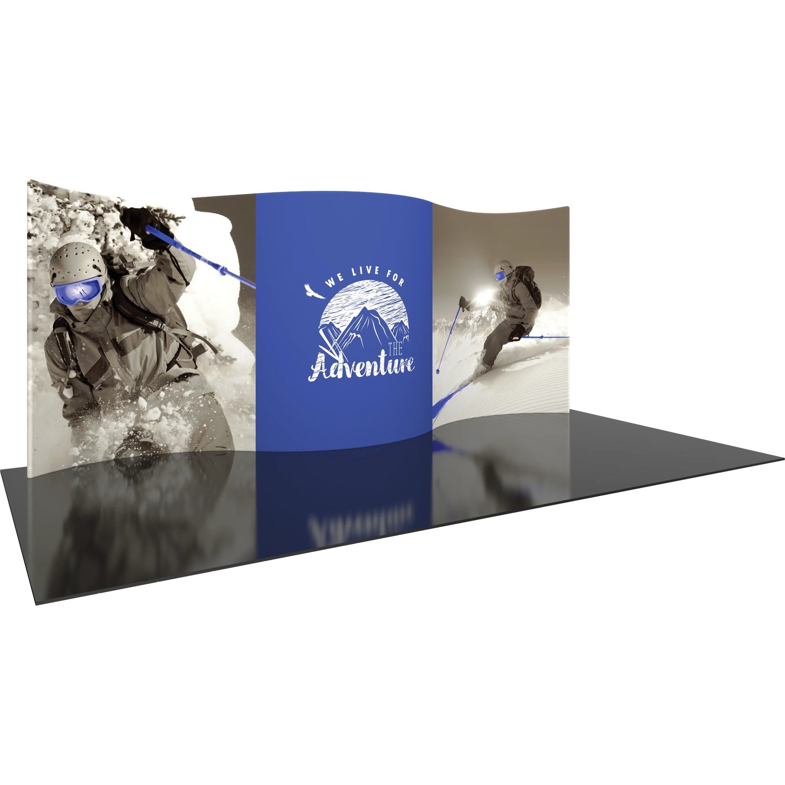 FORMULATE DESIGNER SERIES 20FT FABRIC BACKWALL KIT 01 - Image 4