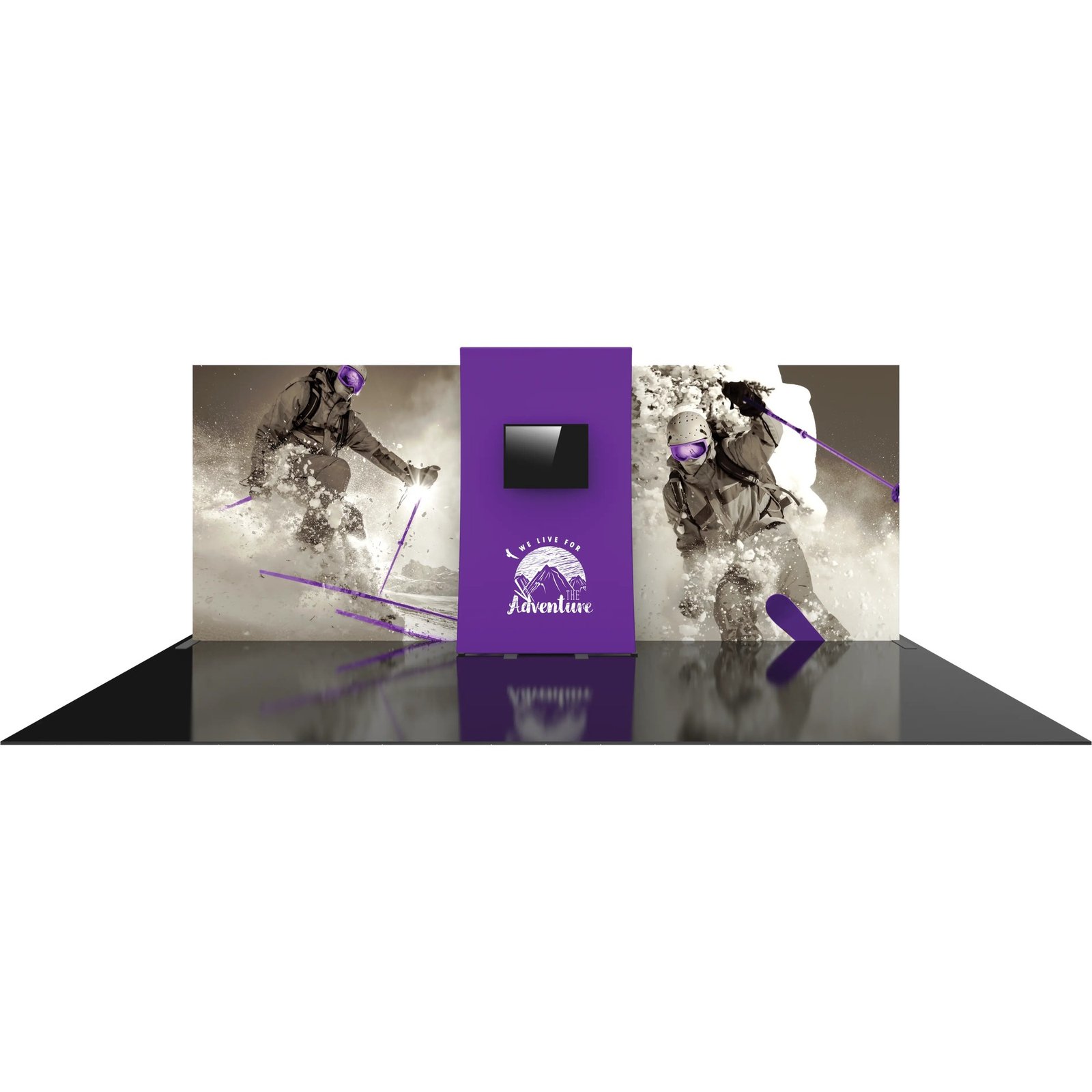 FORMULATE DESIGNER SERIES 20FT FABRIC BACKWALL KIT 05 - Image 2