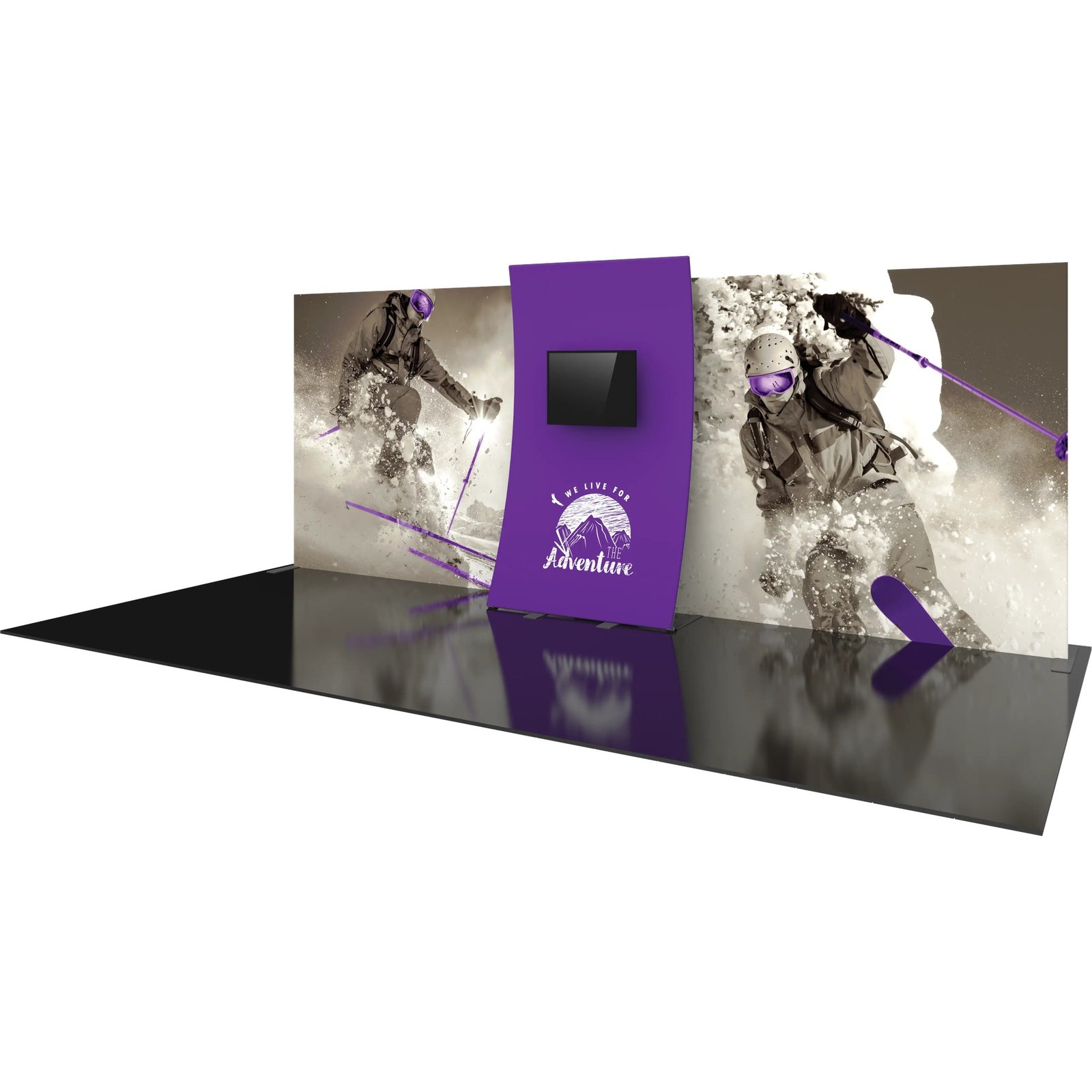 FORMULATE DESIGNER SERIES 20FT FABRIC BACKWALL KIT 05 - Image 5